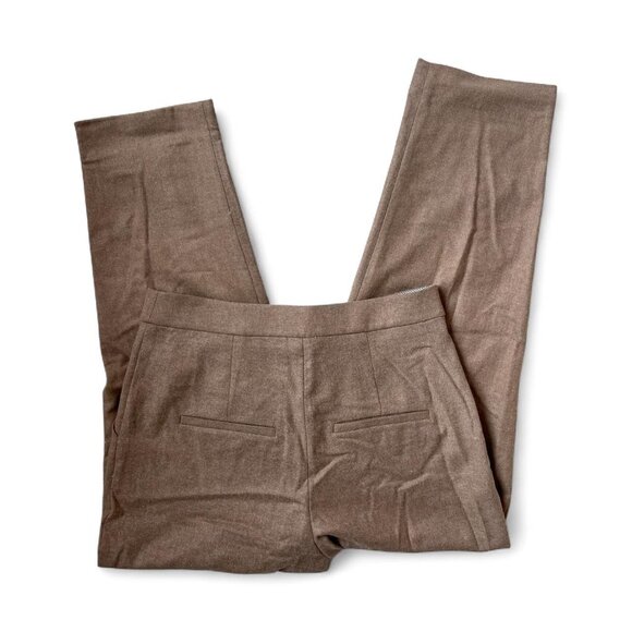 Veronica Beard Netta Wool Blend Trousers in Heather Russet | Women’s Size 6 - Picture 2 of 5